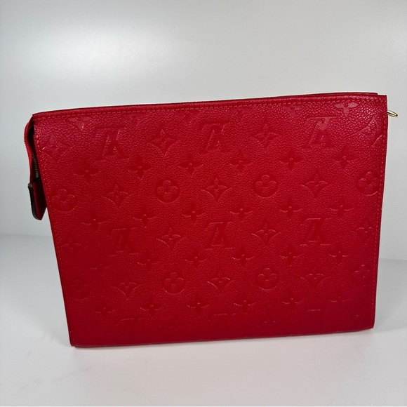 Louis Vuitton Empreinte Monogram Toiletry Pouch 26 Scarlet - Picture 11 of 15